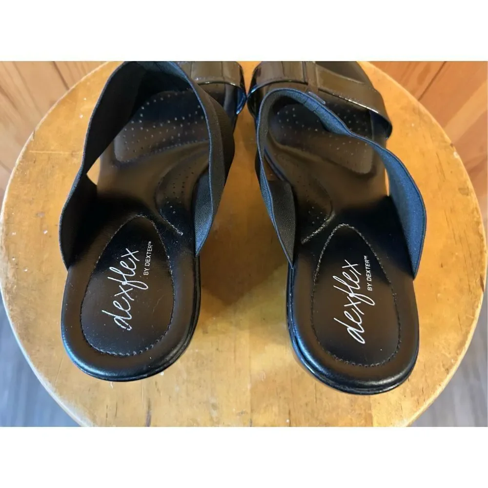 Dexflex by Dexter wedge sandals size 7